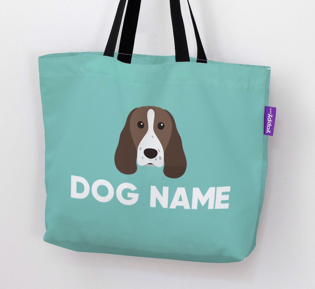 Personalized {dogsName} Icon Canvas Bag