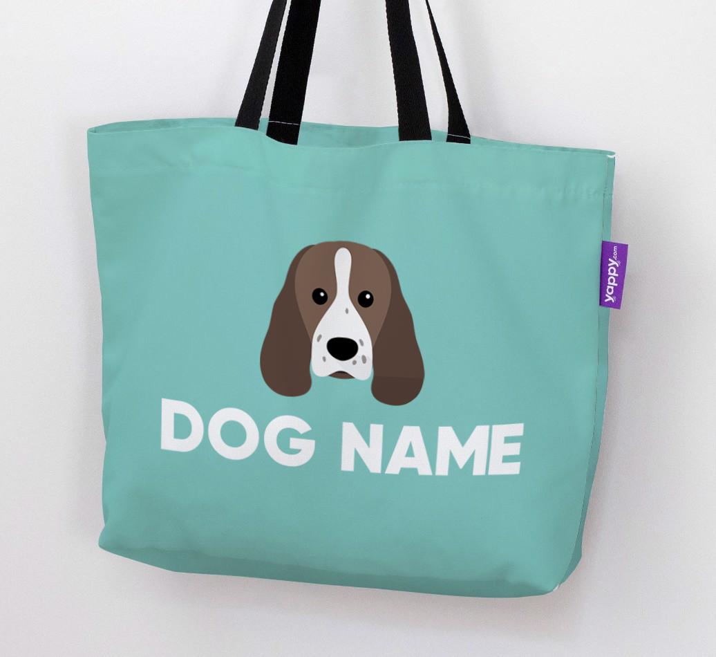 Personalized {dogsName} Icon Canvas Bag