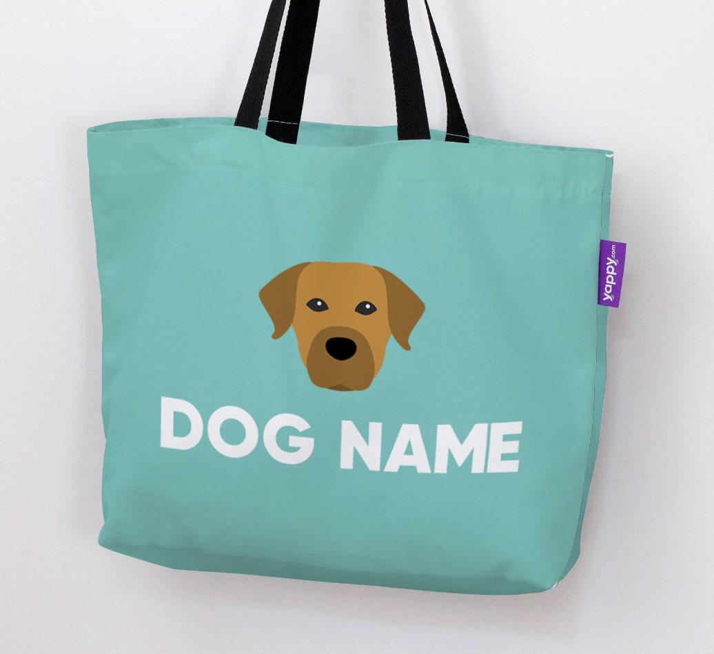 Personalized {dogsName} Icon Canvas Bag