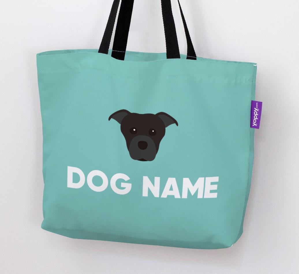 Personalized {dogsName} Icon Canvas Bag