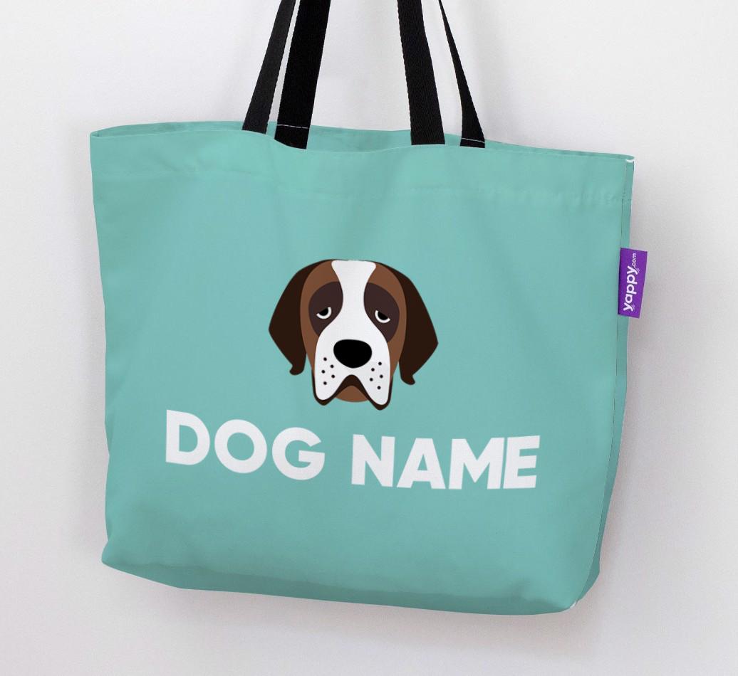 Personalized {dogsName} Icon Canvas Bag