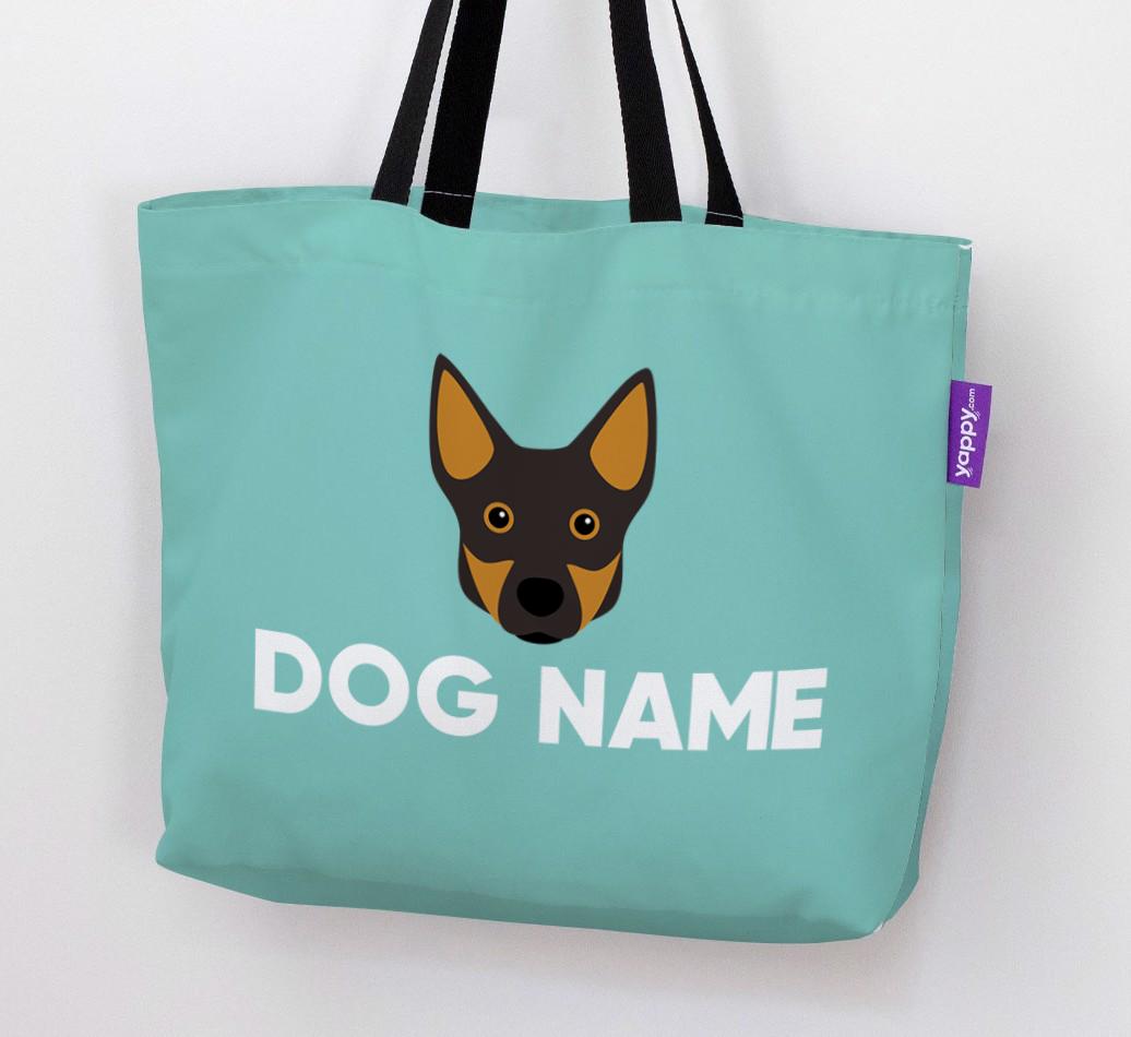Personalized {dogsName} Icon Canvas Bag