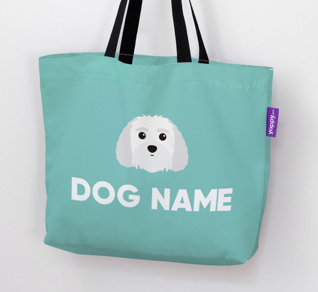 Personalized {dogsName} Icon Canvas Bag