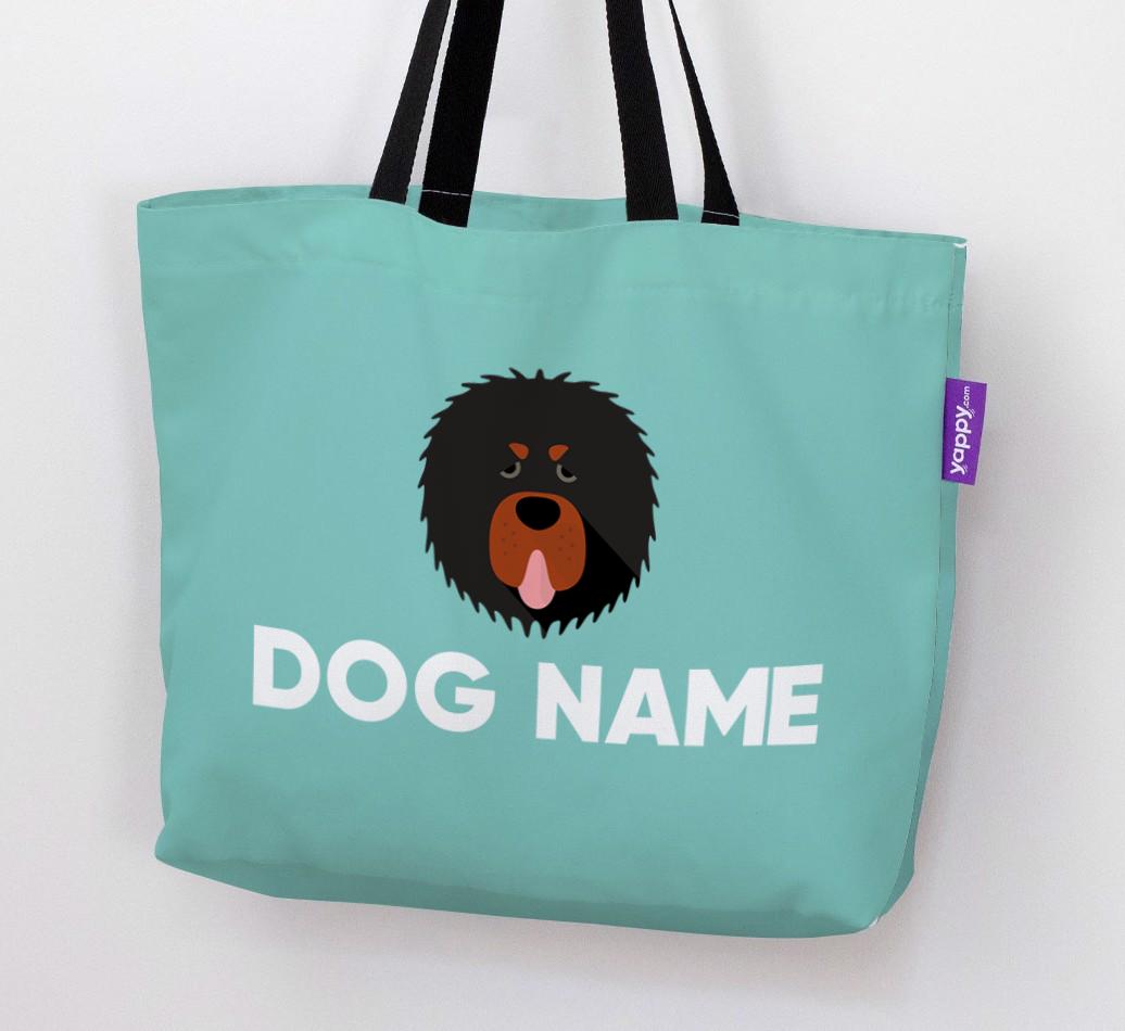 Personalized {dogsName} Icon Canvas Bag