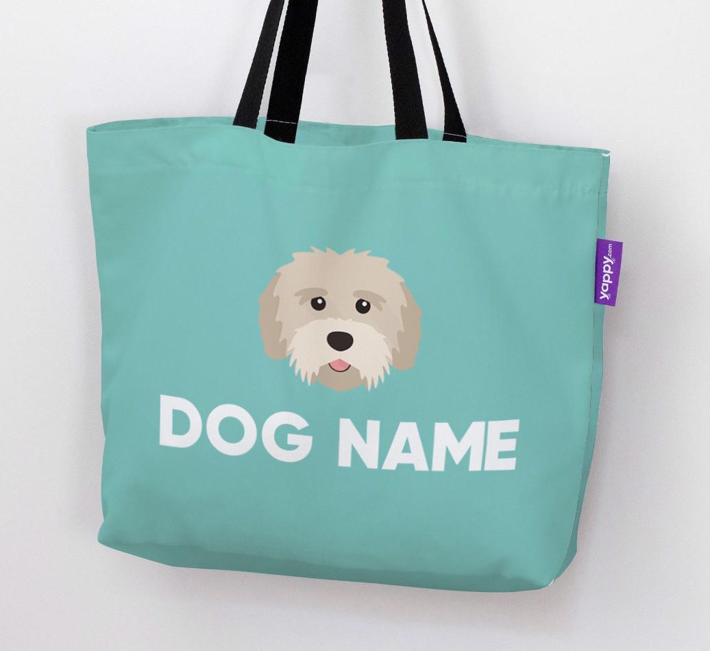 Personalized {dogsName} Icon Canvas Bag