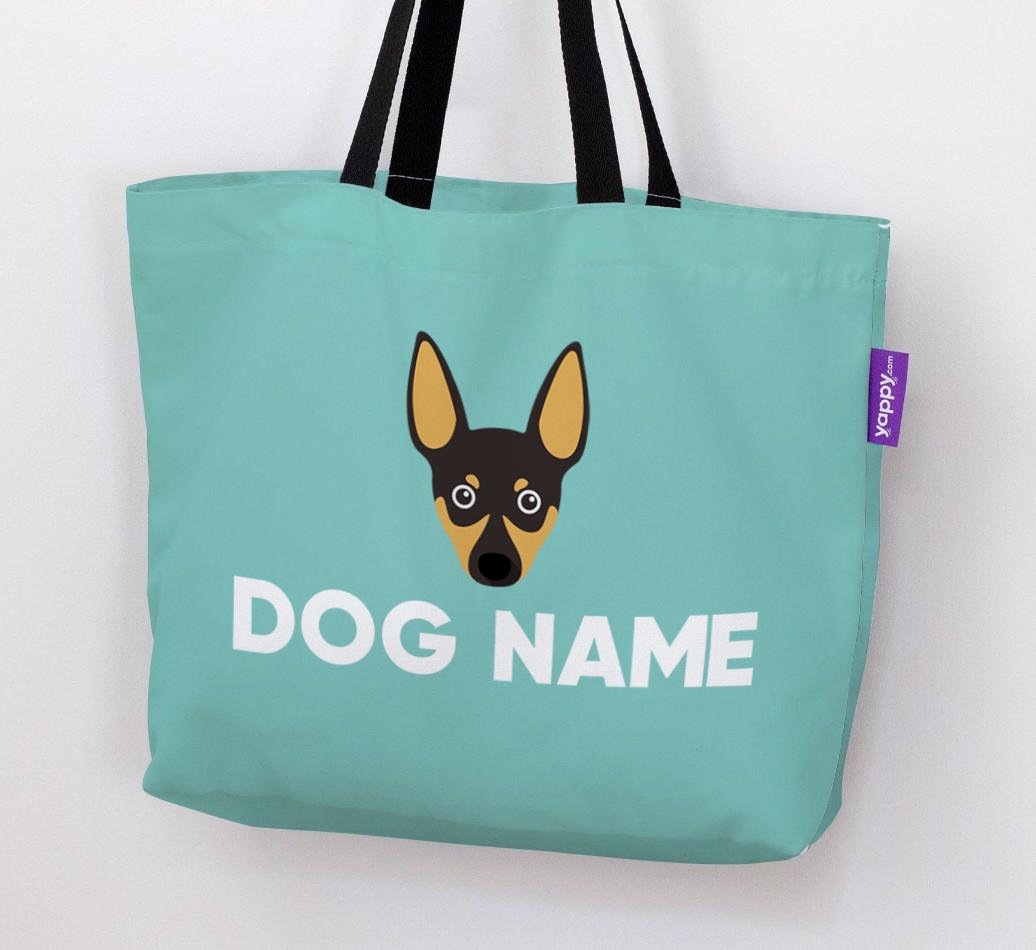 Personalized {dogsName} Icon Canvas Bag