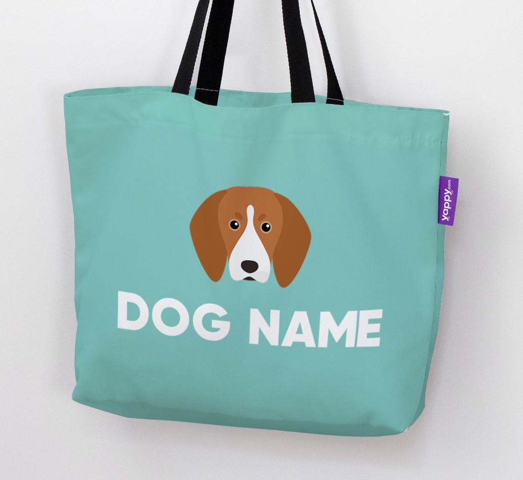 Personalized {dogsName} Icon Canvas Bag