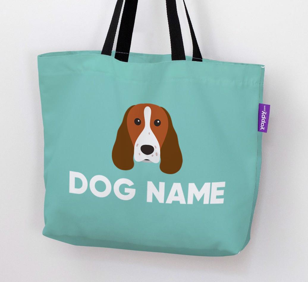 Personalized {dogsName} Icon Canvas Bag