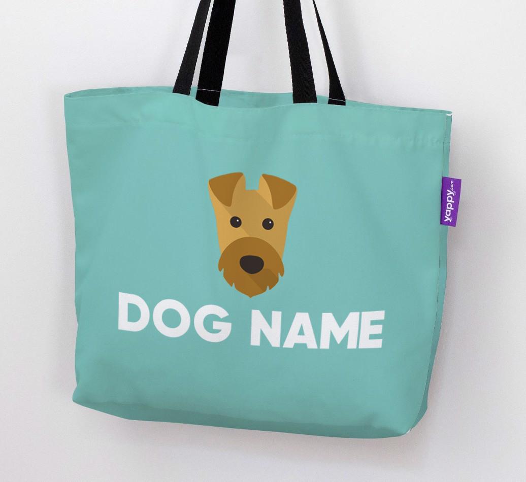 Personalized {dogsName} Icon Canvas Bag