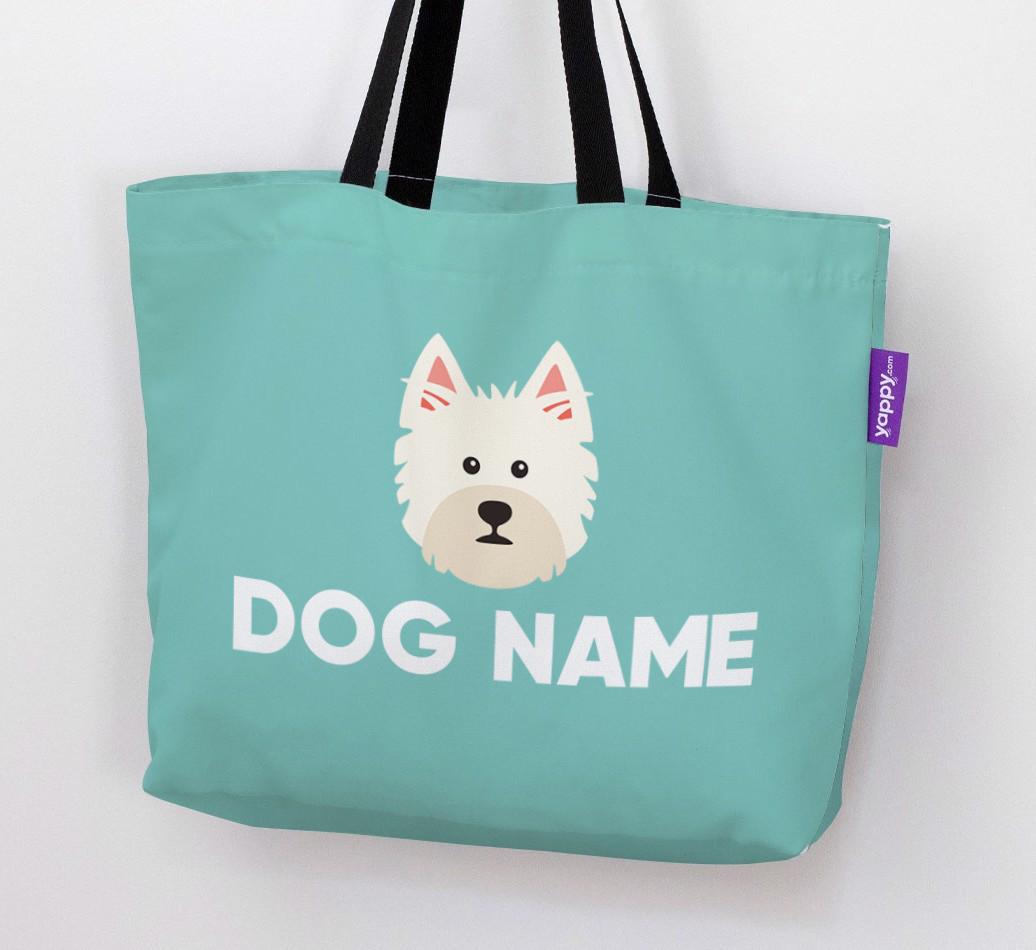 Personalized {dogsName} Icon Canvas Bag