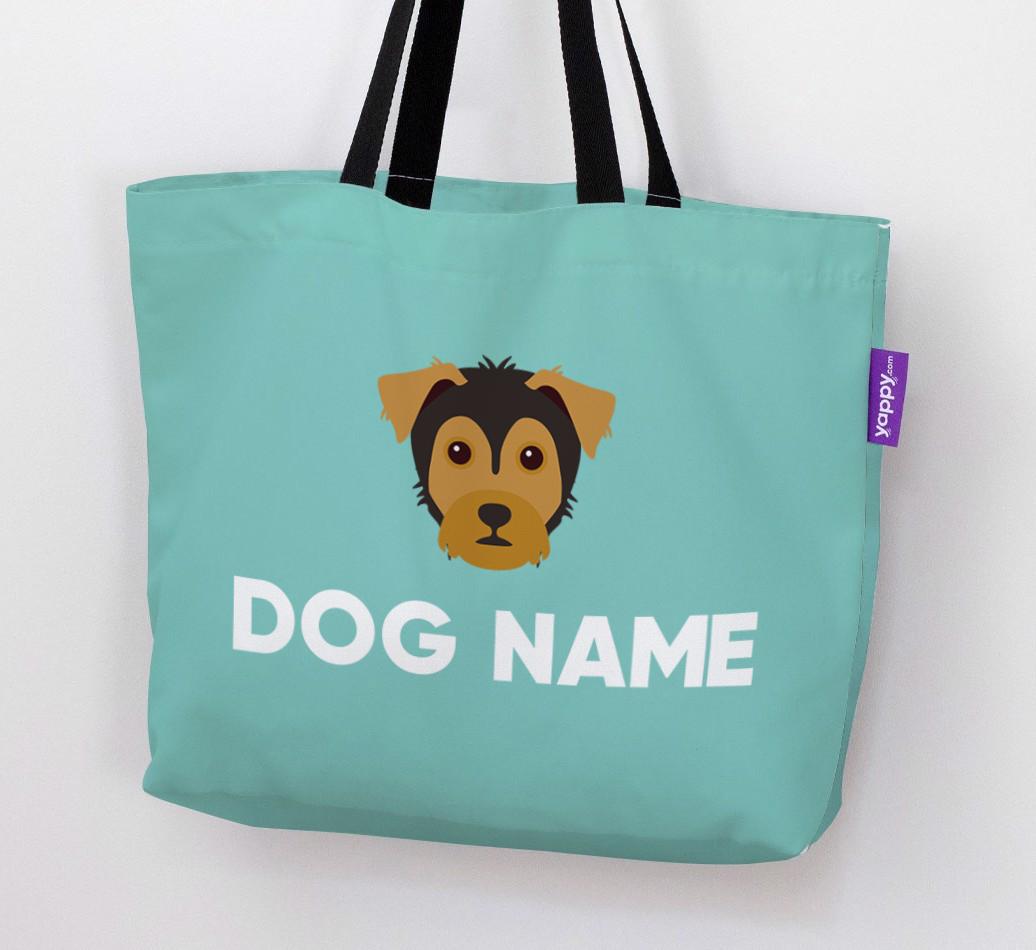 Personalized {dogsName} Icon Canvas Bag