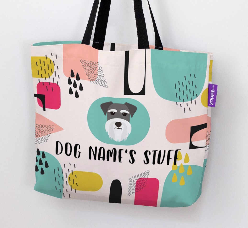 Personalized {dogsName} 'Stuff' Canvas Bag