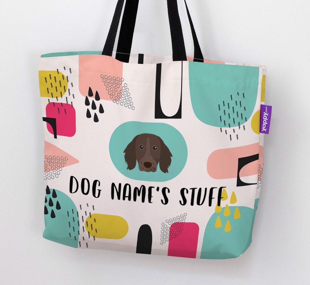 Personalized {dogsName} 'Stuff' Canvas Bag