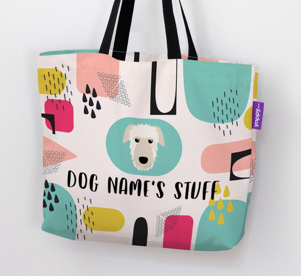 Personalized {dogsName} 'Stuff' Canvas Bag