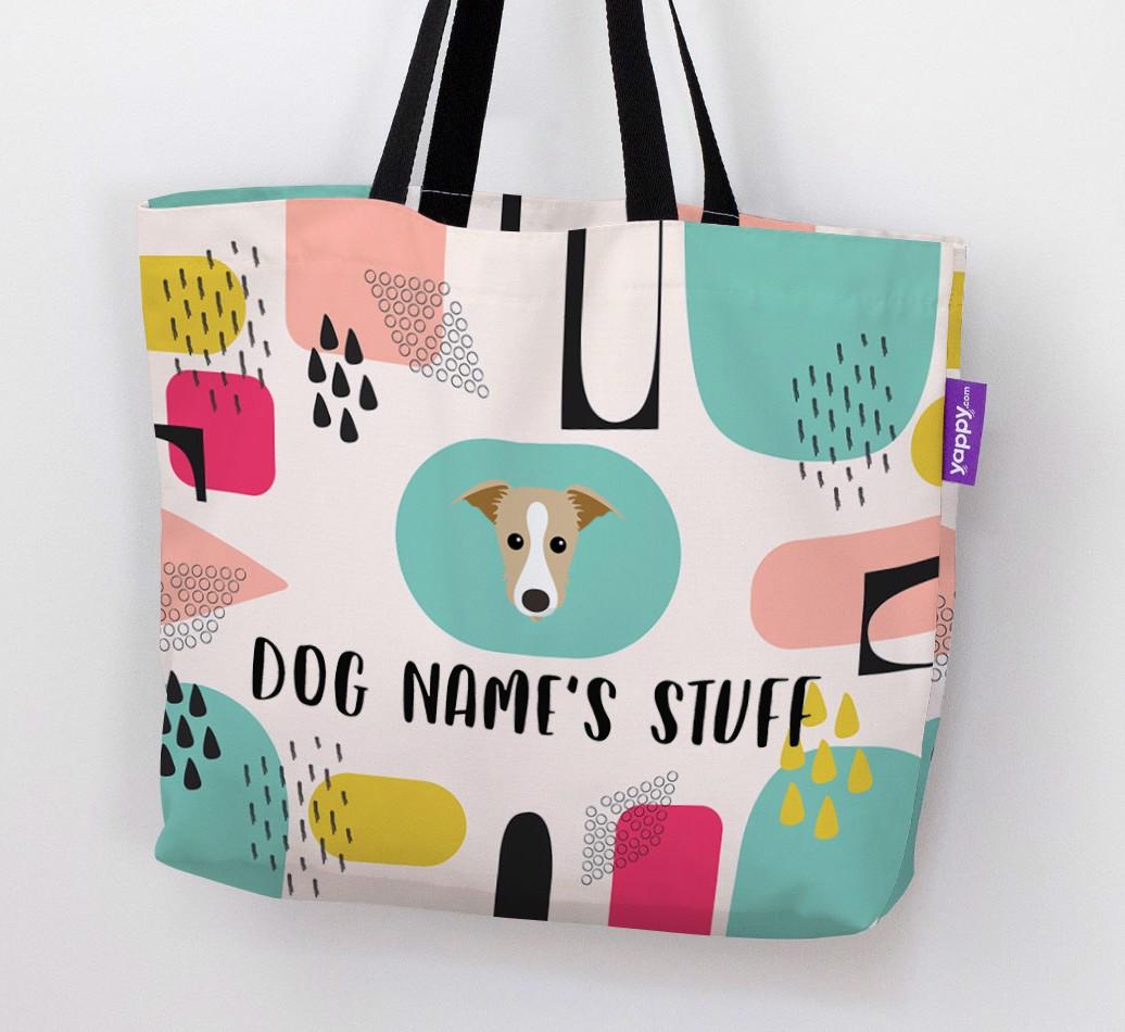 Personalised {dogsName} 'Stuff' Canvas Bag