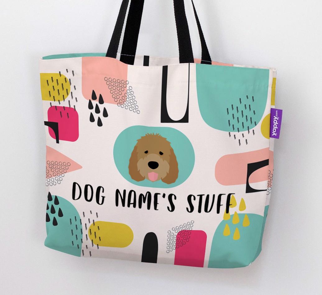 Personalized {dogsName} 'Stuff' Canvas Bag