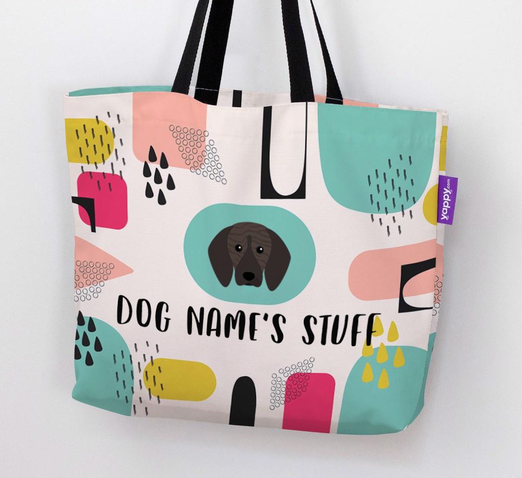 Personalized {dogsName} 'Stuff' Canvas Bag