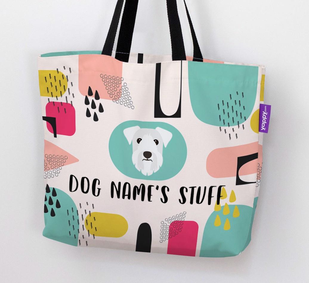 Personalized {dogsName} 'Stuff' Canvas Bag