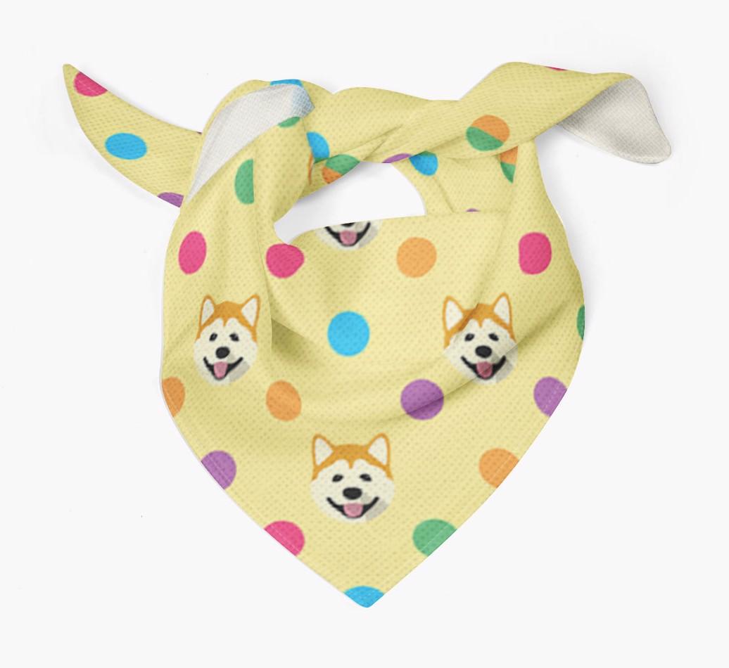 ‘Spots’ Bandana for your {breedFullName}