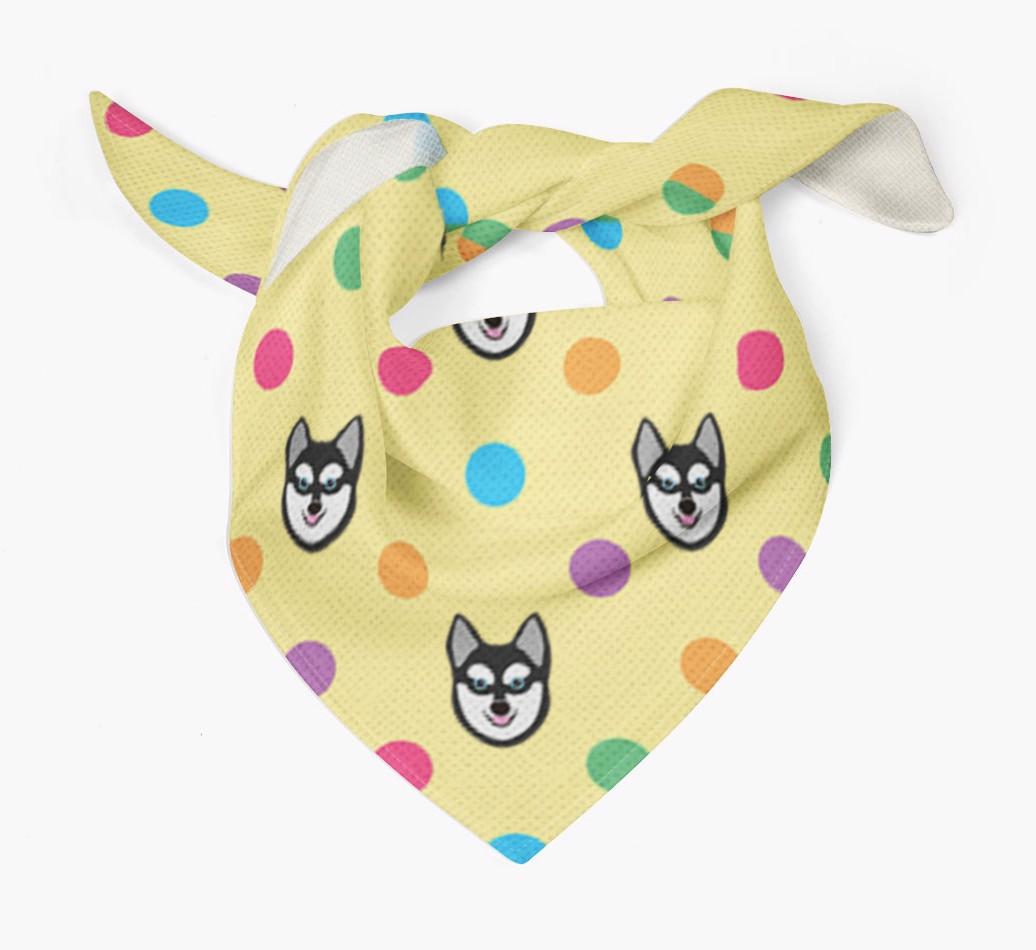 ‘Spots’ Bandana for your {breedFullName}