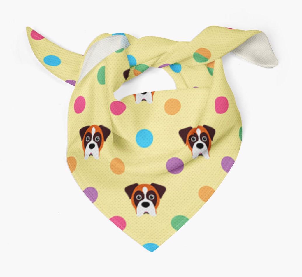 ‘Spots’ Bandana for your {breedFullName}