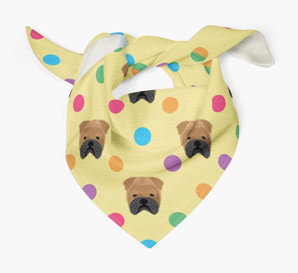 ‘Spots’ Bandana for your {breedFullName}