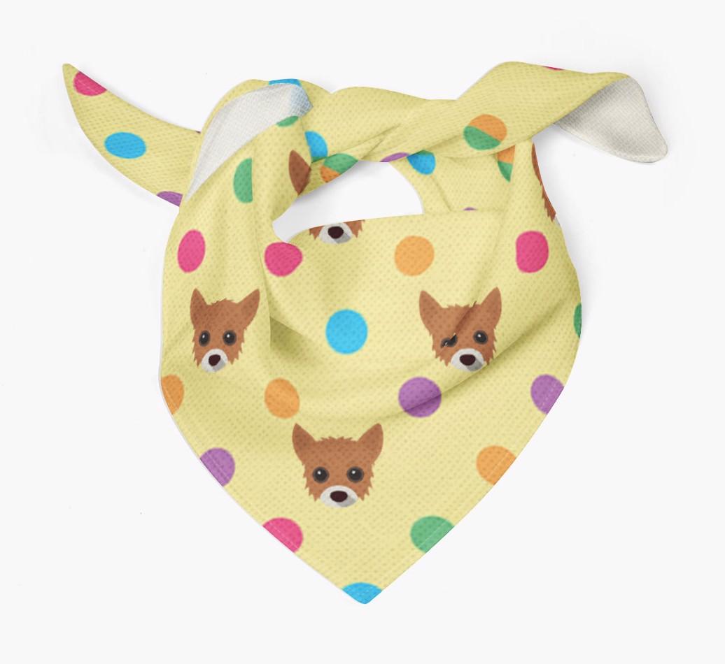‘Spots’ Bandana for your {breedFullName}
