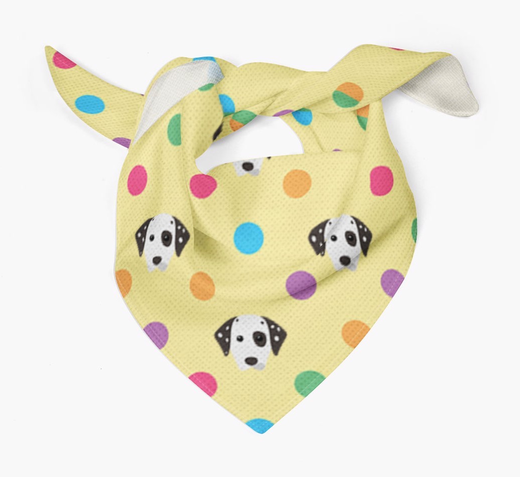 ‘Spots’ Bandana for your {breedFullName}