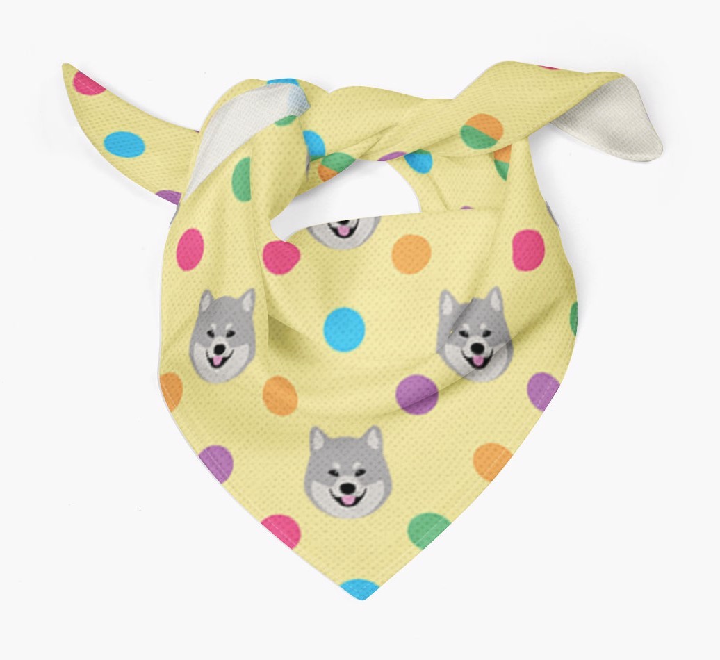 ‘Spots’ Bandana for your {breedFullName}