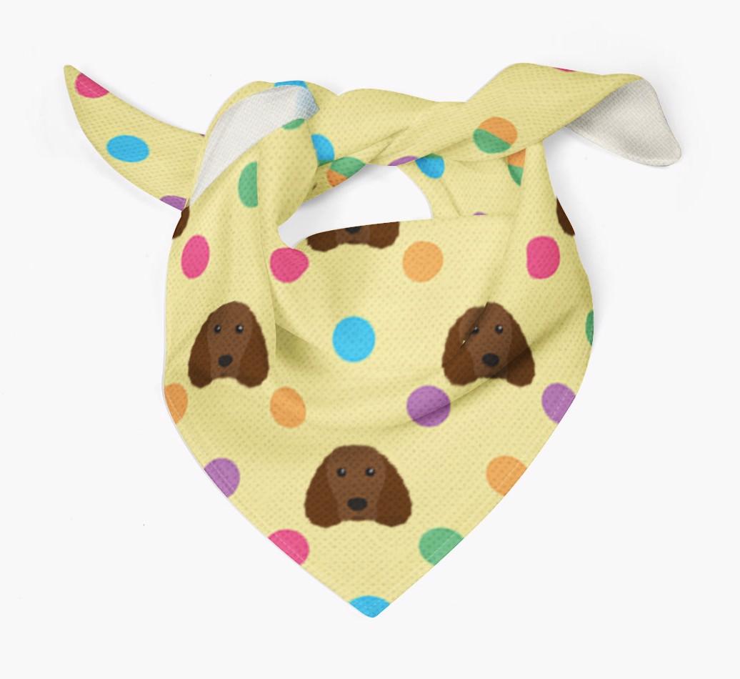 ‘Spots’ Bandana for your {breedFullName}