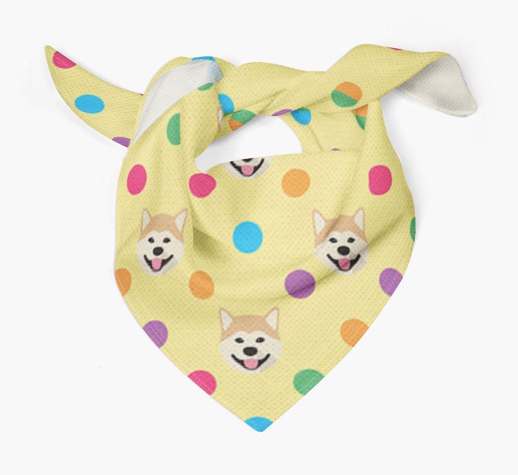 ‘Spots’ Bandana for your {breedFullName}