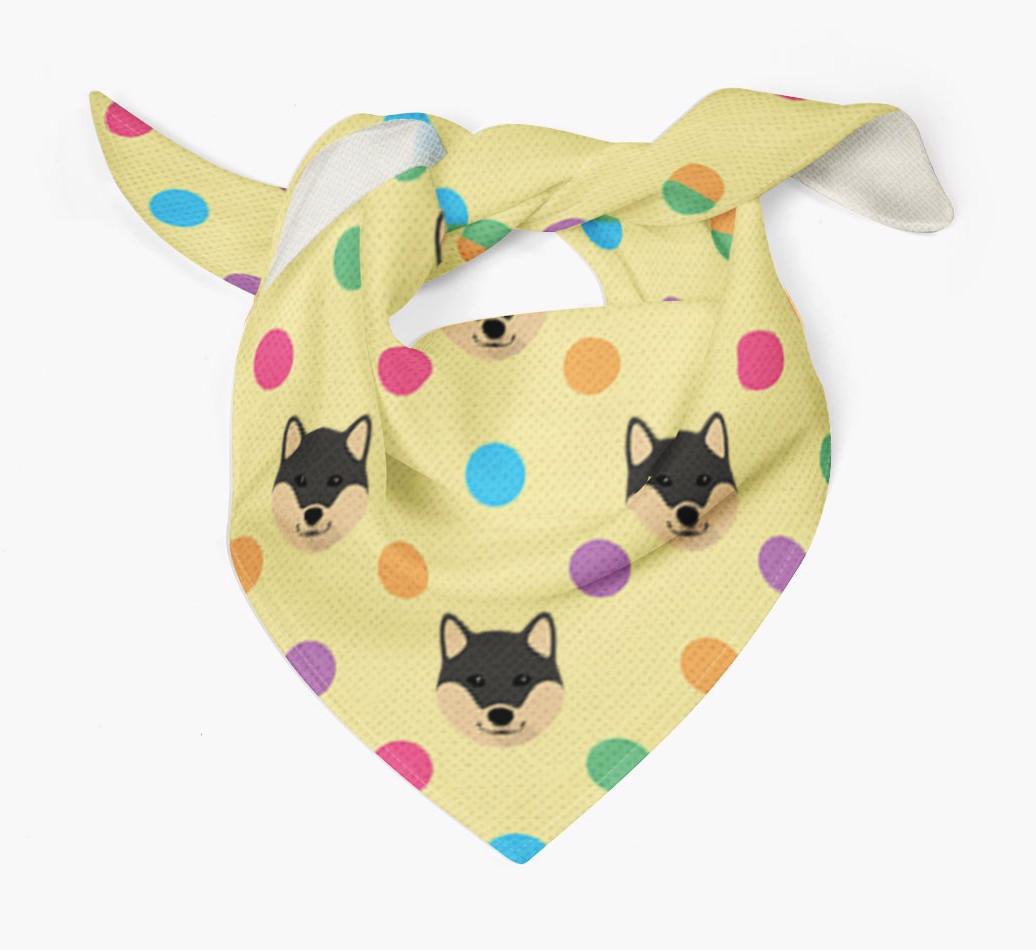 ‘Spots’ Bandana for your {breedFullName}