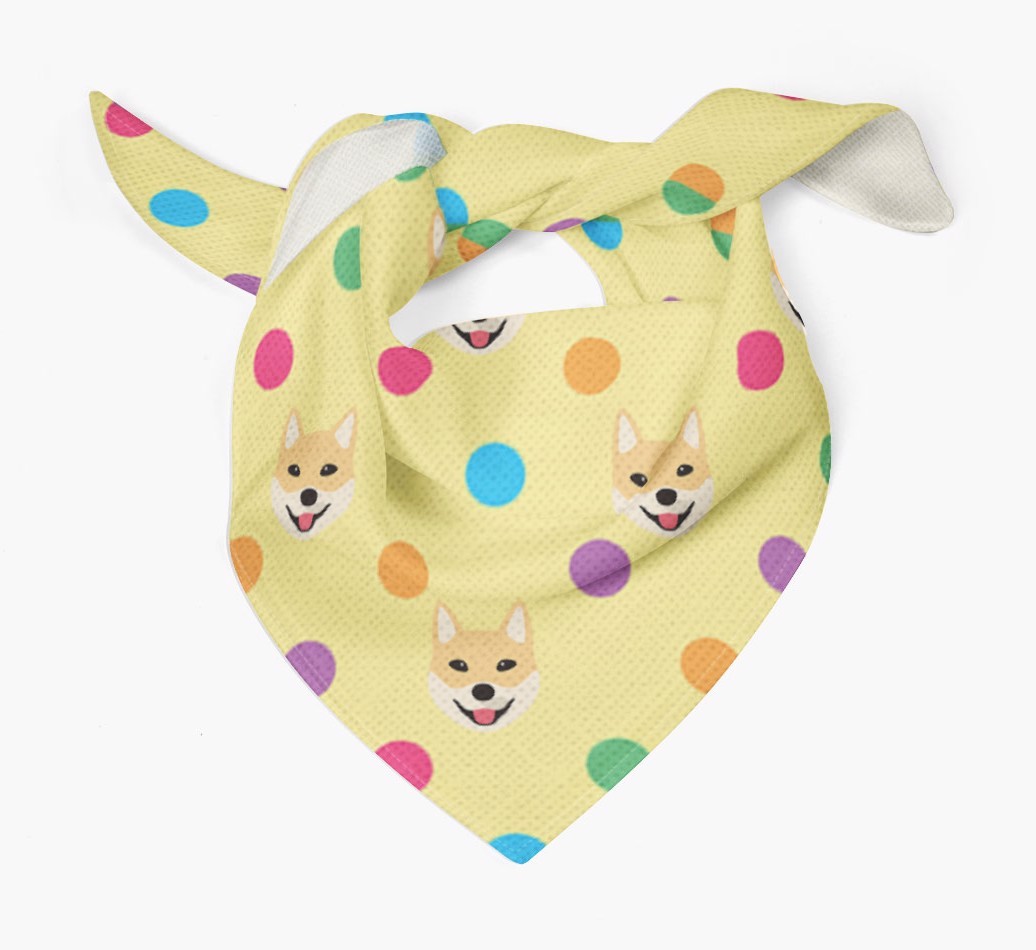‘Spots’ Bandana for your {breedFullName}