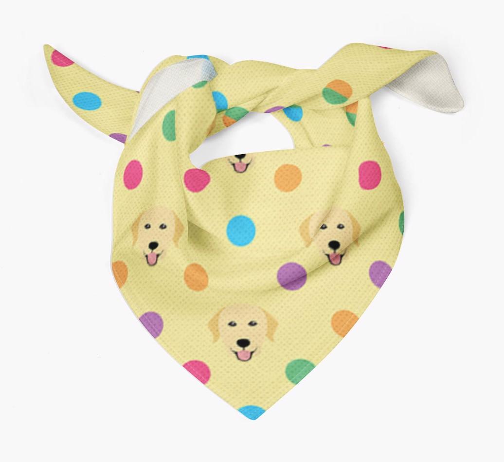 ‘Spots’ Bandana for your {breedFullName}
