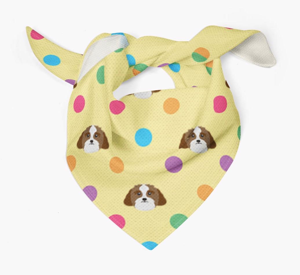 ‘Spots’ Bandana for your {breedFullName}