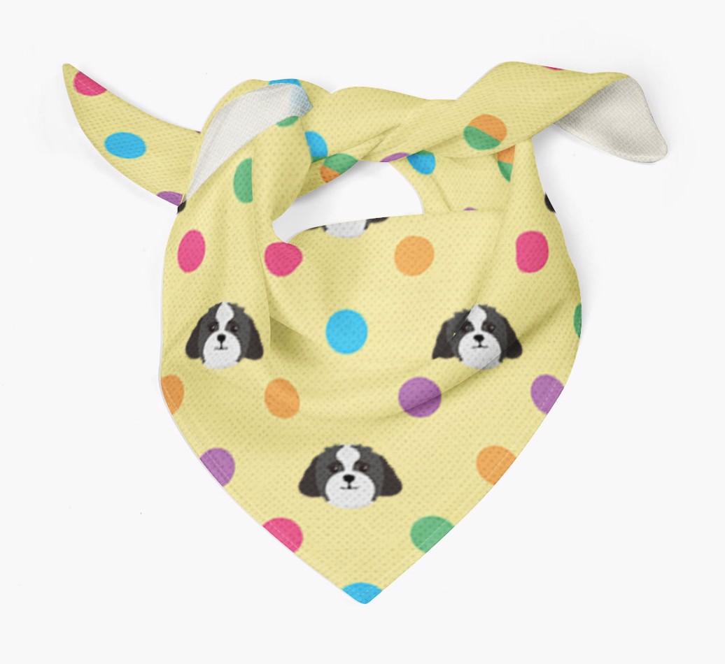 ‘Spots’ Bandana for your {breedFullName}