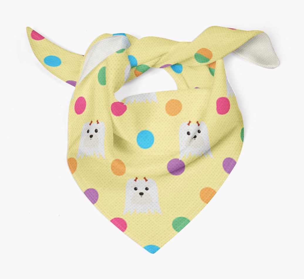 ‘Spots’ Bandana for your {breedFullName}