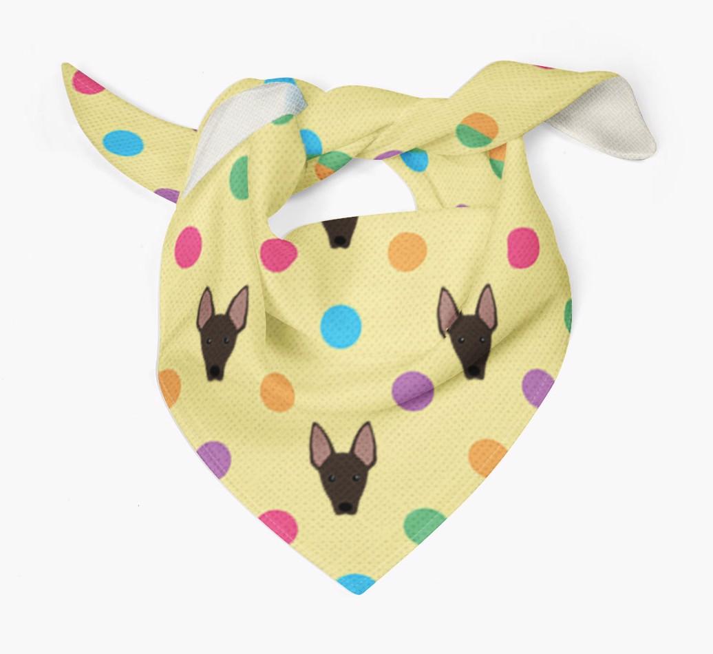 ‘Spots’ Bandana for your {breedFullName}