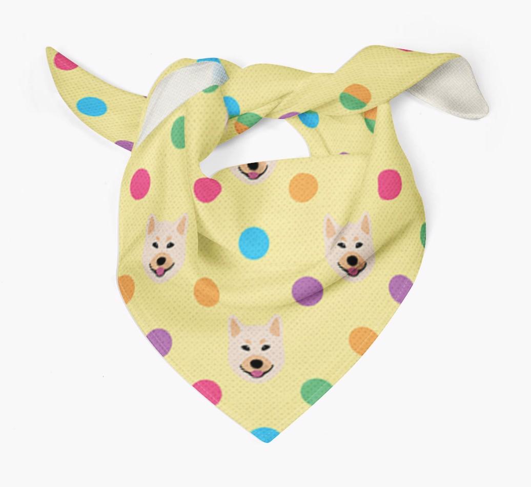 ‘Spots’ Bandana for your {breedFullName}