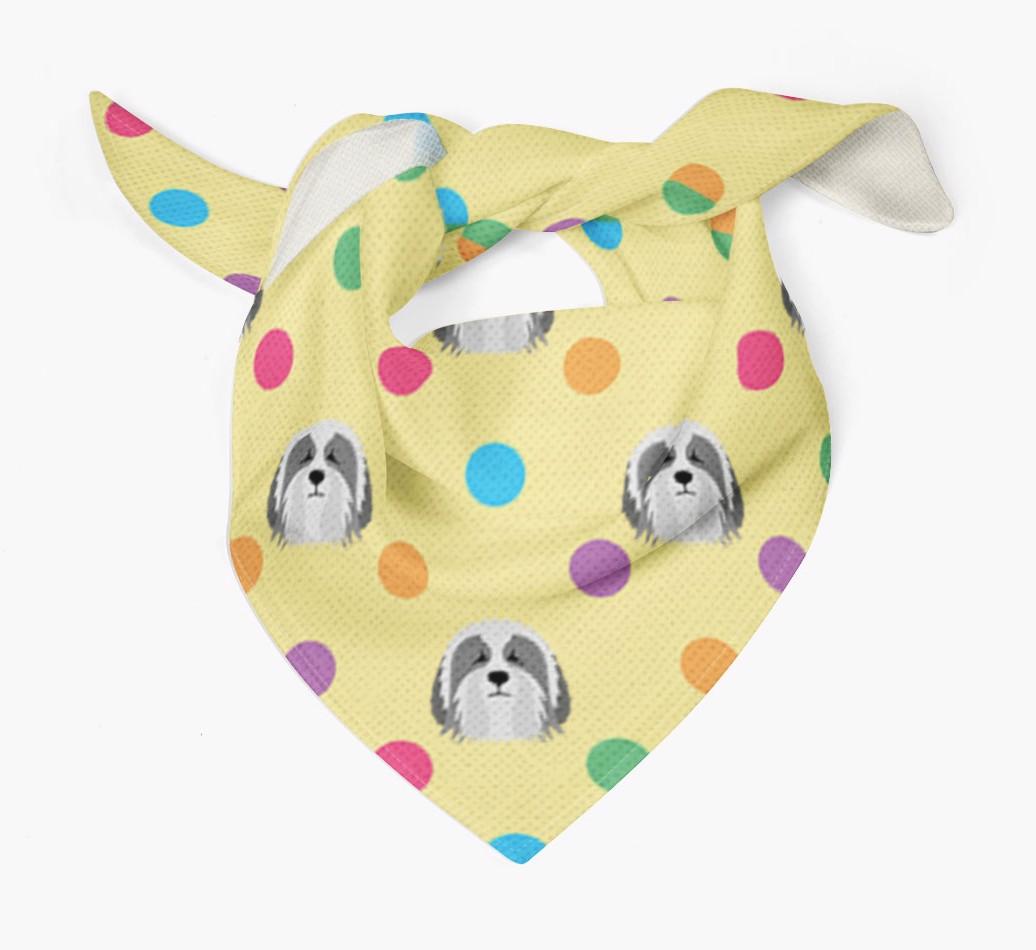 ‘Spots’ Bandana for your {breedFullName}