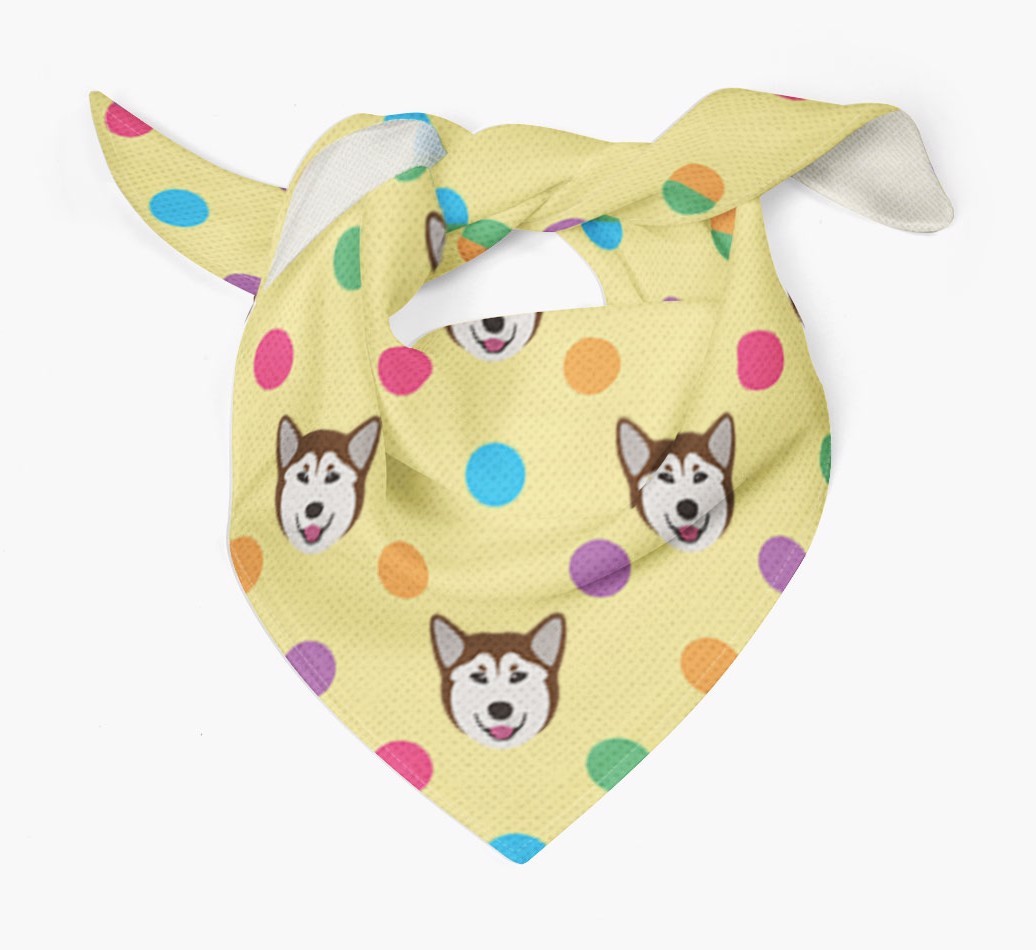 ‘Spots’ Bandana for your {breedFullName}