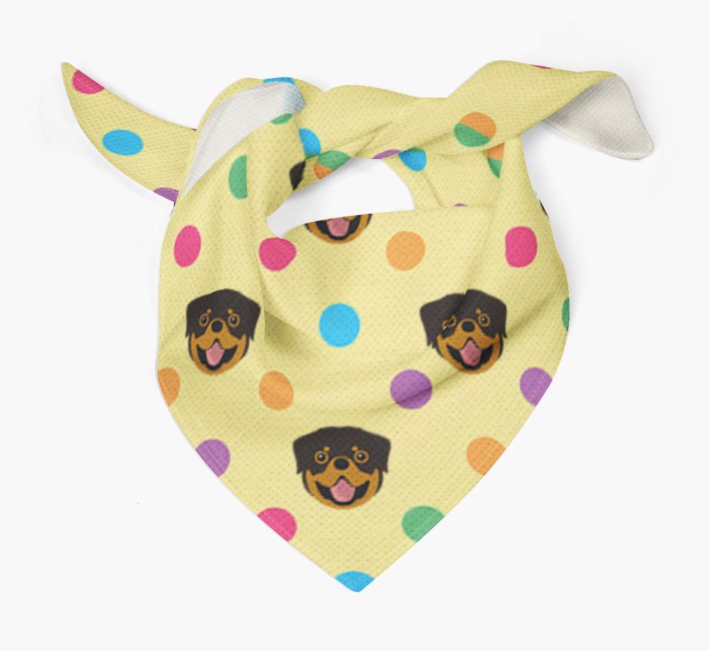 ‘Spots’ Bandana for your {breedFullName}