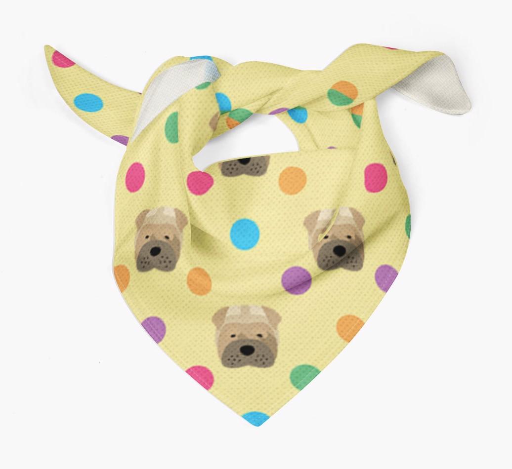 ‘Spots’ Bandana for your {breedFullName}