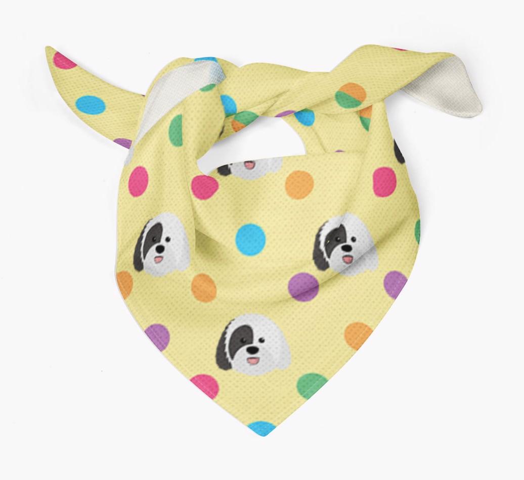 ‘Spots’ Bandana for your {breedFullName}