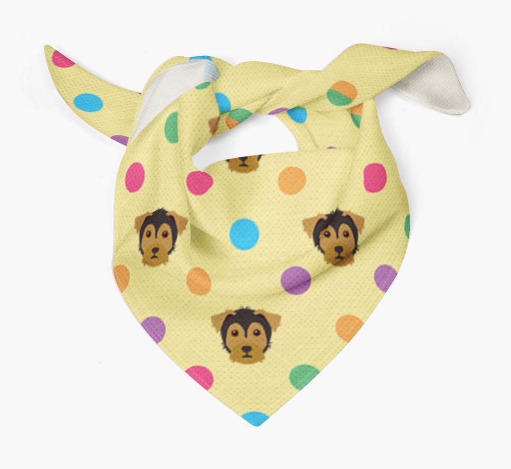 ‘Spots’ Bandana for your {breedFullName}