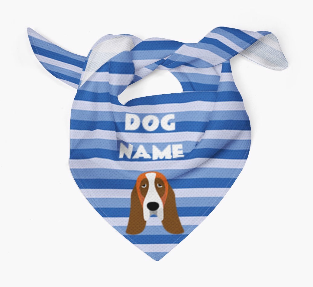 Personalised 'Stripes' Bandana for your {breedFullName}
