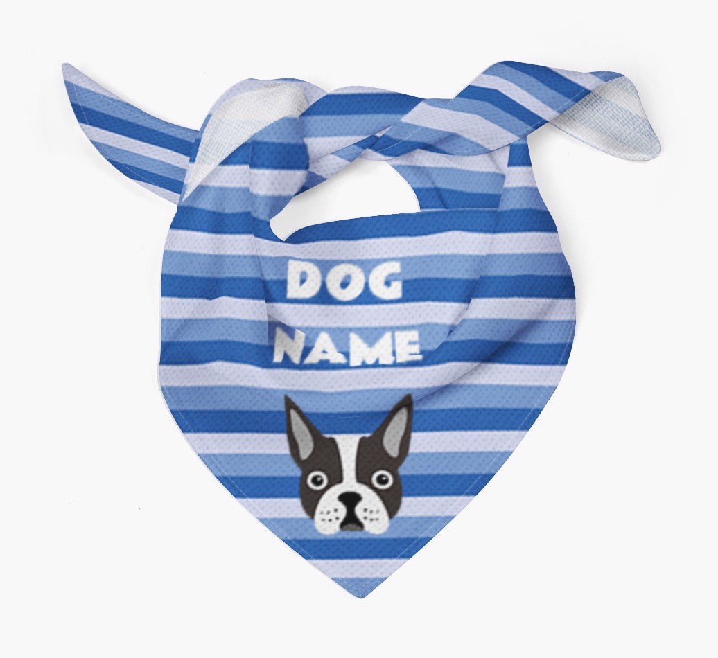 Personalised 'Stripes' Bandana for your {breedFullName}