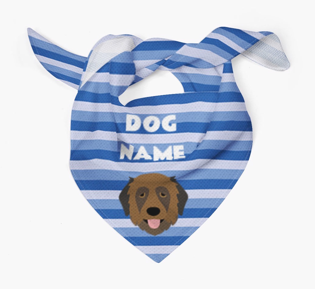 Personalised 'Stripes' Bandana for your {breedFullName}