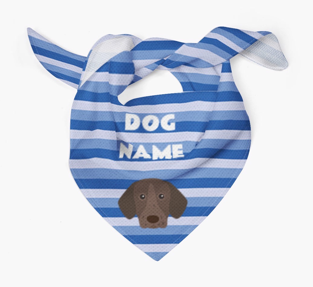 Personalised 'Stripes' Bandana for your {breedFullName}