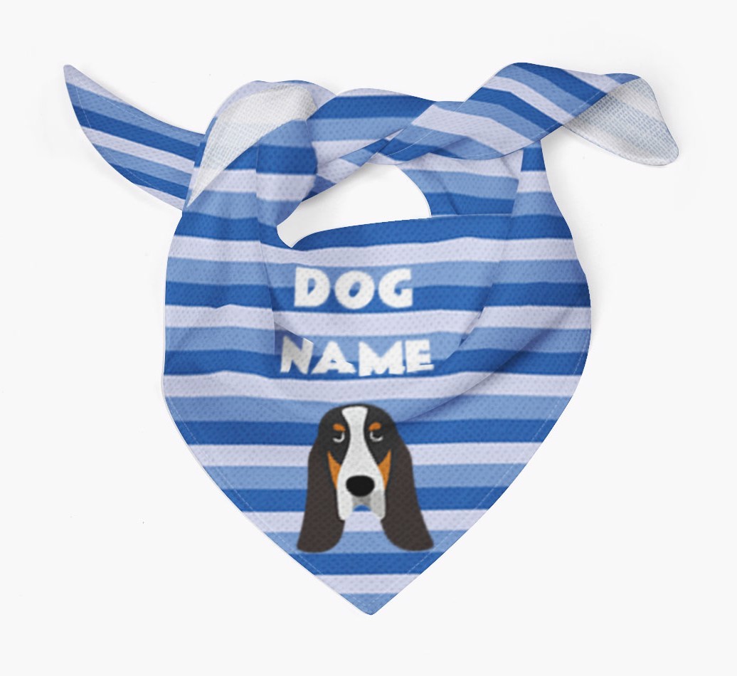 Personalised 'Stripes' Bandana for your {breedFullName}